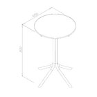 Mesa Bistro Aracaju Proa Preto Fosco