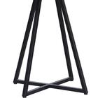 Mesa Bistro Bar Base Aço Preto I05 Madeira Taeda Dmobiliario