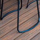 Mesa Bistro Bar E Kit 02 Banquetas Altas Aurum Dhom