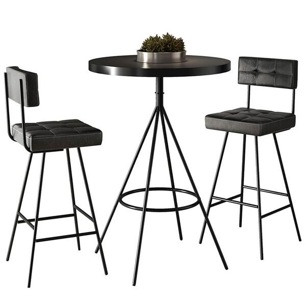 Mesa Bistro Bar Vienn Com 02 Banquetas Altas Madh Sone