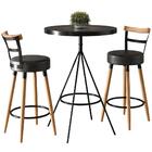 Mesa Bistro Bar Vienn Com 02 Banquetas Altas Mosk Sone