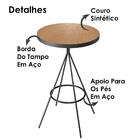 Mesa Bistro Bar Vienn Com 02 Banquetas Altas Mosk Sone