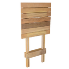 Mesa Bistrô Dobrável Em Madeira