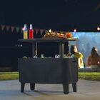 Mesa Bistrô E Cooler Para Bebidas Bevy Bar Keter