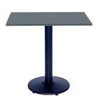 Mesa Bistrô Ferro Preto 111,50 Cm (alt) Disco Redondo Tampo M