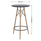 Mesa Bistrô Gourmet - Preta