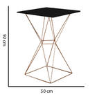 Mesa Bistrô Lucca E 02 Banquetas Alta Lina Bar Balcão Ferro B