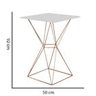 Mesa Bistrô Lucca E 03 Banquetas Alta Lina Bar Balcão Ferro B