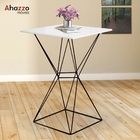 Mesa Bistrô Lucca Industrial E Banqueta Alta Liz Base Ferro P