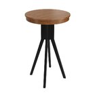 Mesa Bistrô Madrid 60cm Preto