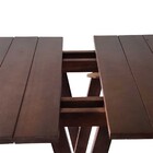 Mesa Bistrô Para Churrasqueira Dobrável De Madeira Maciça  Im