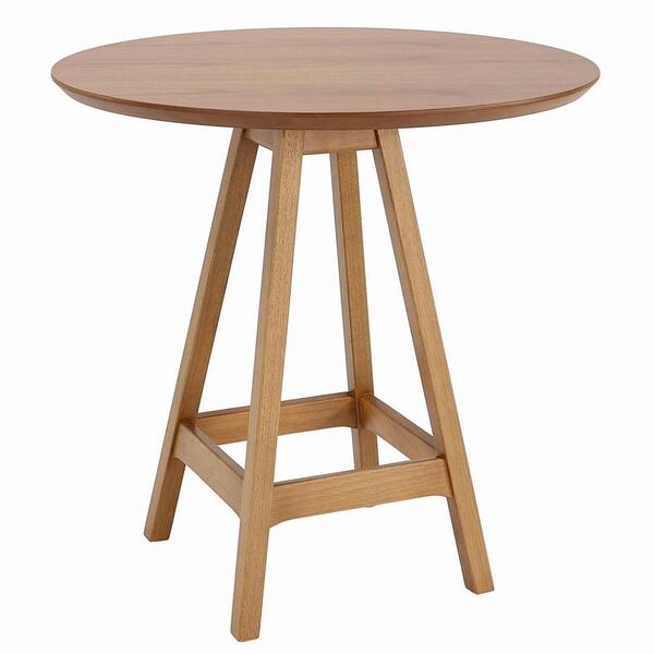 Mesa Bistrô Redonda Amores Nacional Móveis 80cm (larg) Base e