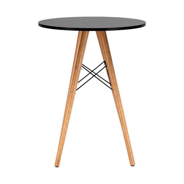 Mesa Bistrô Redonda Bari Preta