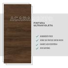 Mesa Bistrô Tampo Madeirado E Tubos Bronze Carraro