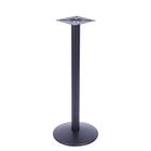 Mesa Bistrô Zeta Ferro Preto 111,50 Cm Alt Base Disco Tampo M