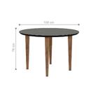 Mesa Bradford 108 Trapézio Preto