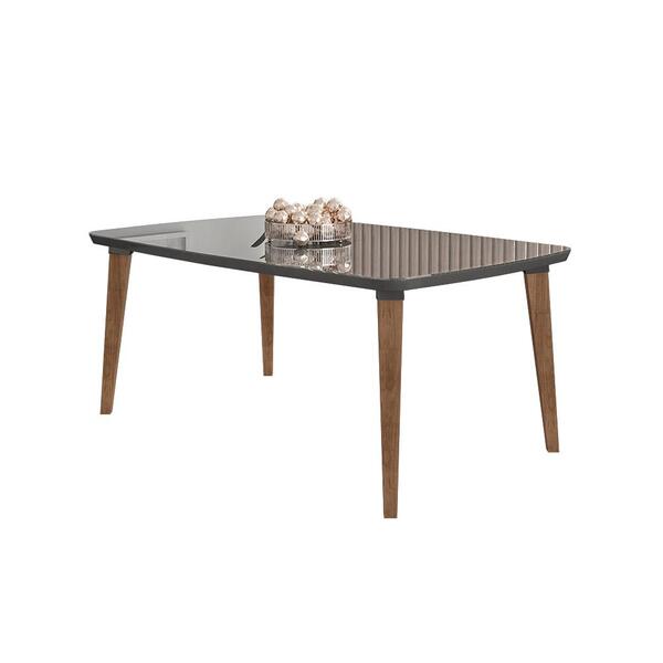 Mesa Brighton 1,70 X 0,90 Trapézio Grafite