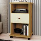 Mesa Cabeceira 1 Gaveta E Rodizios Ot38 Mpri