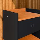 Mesa Cabeceira 1 Gaveta Organizadora Nicho Aberto Decorativo