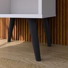 Mesa Cabeceira 1 Gaveta Organizadora Nicho Aberto Decorativo