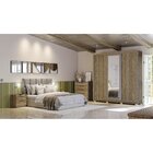 Mesa Cabeceira 2 Gavetas  Nogueira