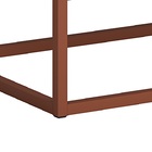 Mesa Cabeceira 2 Gavetas Cor Branco Para Cama Casal Com Pés D