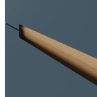 Mesa Cabeceira 3 Gavetas Logan  Jatoba