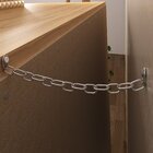 Mesa Cabeceira 3 Gavetas Logan  Jatoba