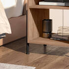 Mesa Cabeceira Amy-demolição-preto - Édecasamóveis