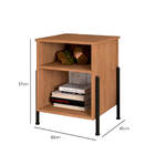 Mesa Cabeceira Amy-demolição-preto - Édecasamóveis