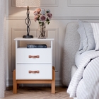 Mesa Cabeceira Cama Box Quarto Mini Cômoda Gaveteiro com Puxa