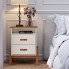 Mesa Cabeceira Cama Box Quarto Mini Cômoda Gaveteiro com Puxa