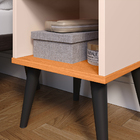 Mesa Cabeceira Charme Mesinha Lateral Cama Box Nicho Pratelei