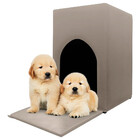 Mesa Cabeceira Com Cama Pet Material Sintético Bege Speciale