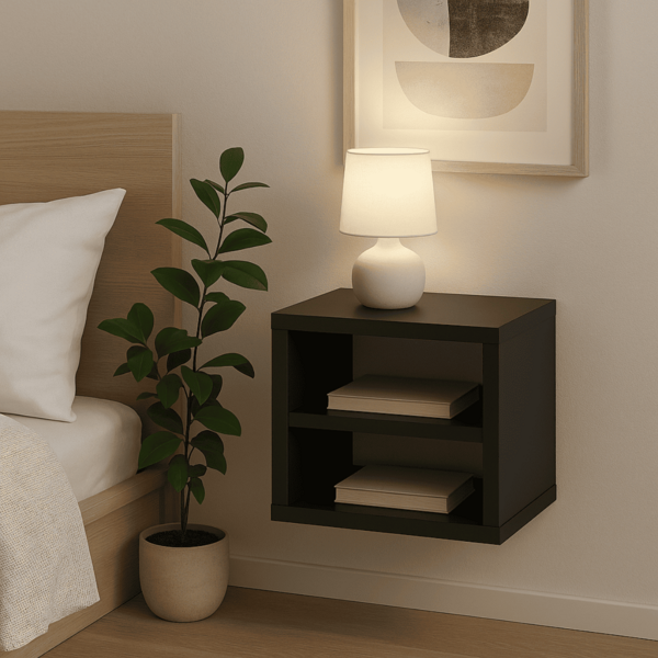 Mesa Cabeceira Criado Suspenso Mudo Mesinha Quarto Sala Retro