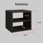 Mesa Cabeceira Criado Suspenso Mudo Mesinha Quarto Sala Retro