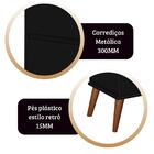 Mesa Cabeceira Onix Mizza Decor