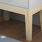 Mesa Cabeceira Para Quarto Criança Decoração Infantil 2 Gavet