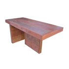 Mesa Campbell Em Madeira De Demolição - Cód 1385 Acabamento:c