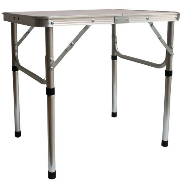 Mesa Camping Dobrável Vira Maleta 60x45 Cm