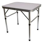 Mesa Camping Dobrável Vira Maleta 61x127 Cm