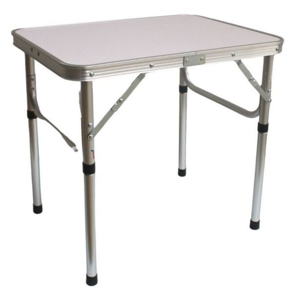 Mesa Camping Dobrável Vira Maleta 61x127 Cm