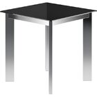 Mesa Canto 1517 - Móveis Carraro - Cromado / Preto