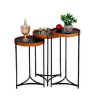 Mesa Canto Apoio Lateral Pequena Madeirado Conjunto Rustico A