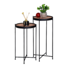 Mesa Canto Lateral Ambiente Sala Estar Casa Conjunto Apoio Mo