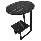 Mesa Canto Redonda Multifuncional Quarto Sala Saleta Minimali