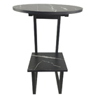 Mesa Canto Redonda Multifuncional Quarto Sala Saleta Minimali