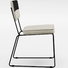 Mesa Capri 160cm Off White Com 6 Cadeiras Allana B05 Faixa Fa