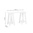 Mesa Cavalete Imaginare - Branca