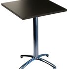 Mesa Central Itabuna 4 Pes - Madeira Quadrado Preto - 70cm